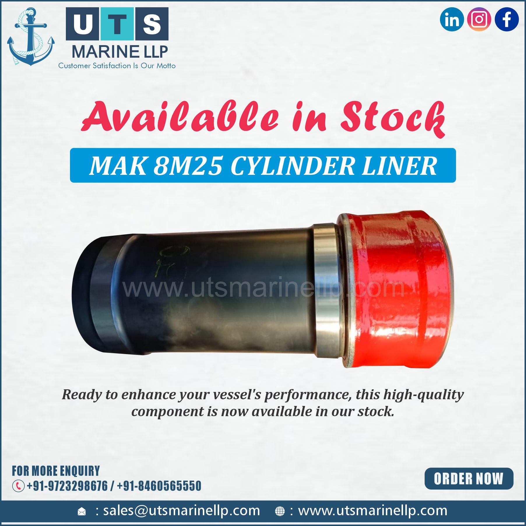 MAK 8M25 CYLINDER LINER