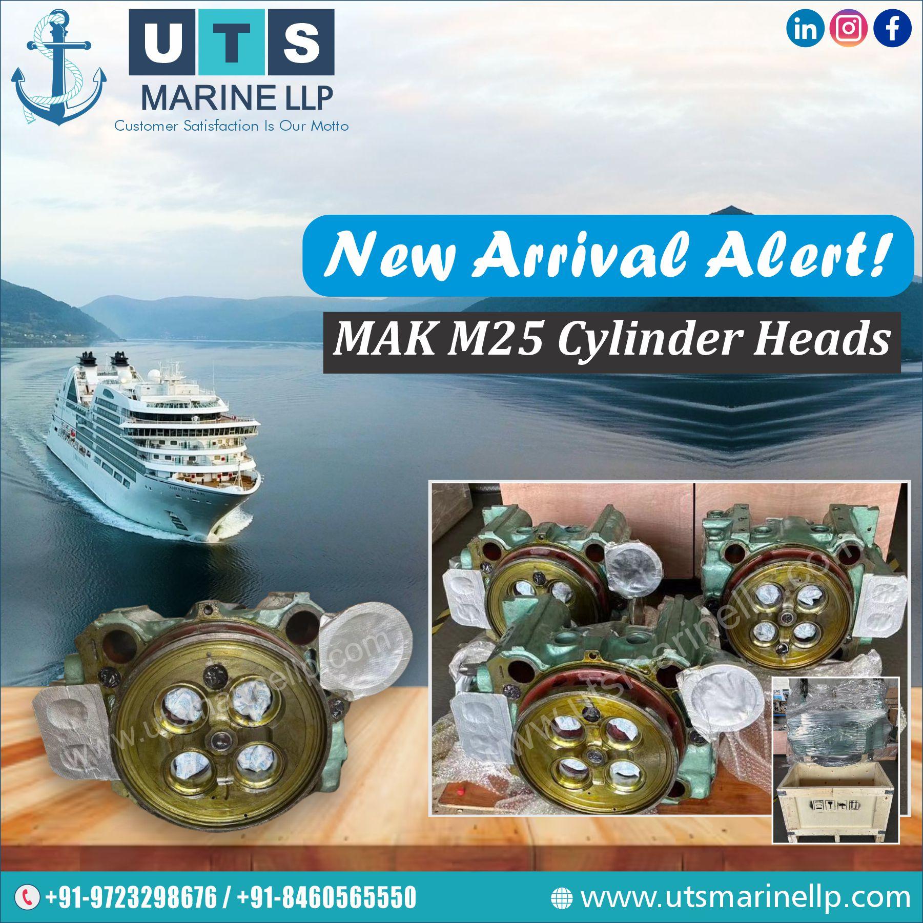 MAK M25 CYLINDER HEAD (BARE)