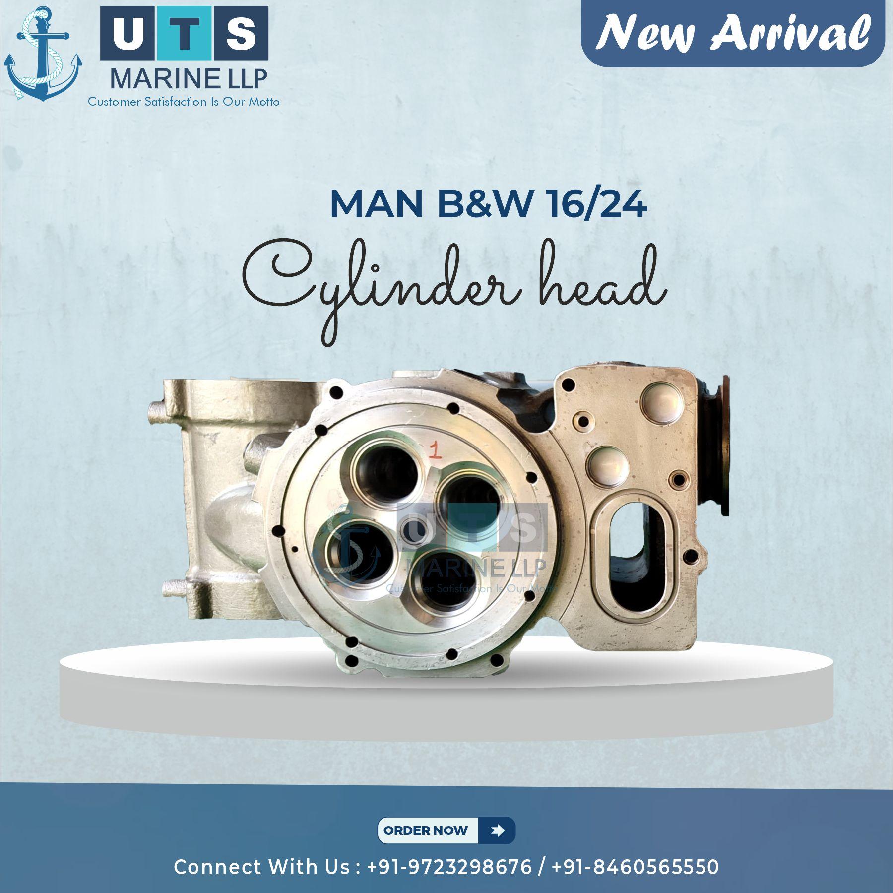 MAN B&W 16/24 Cylinder Heads!