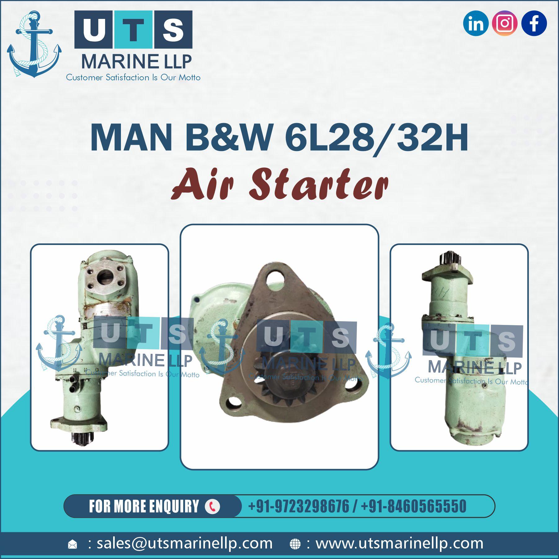 MAN B&W 6L28/32H AIR STARTER