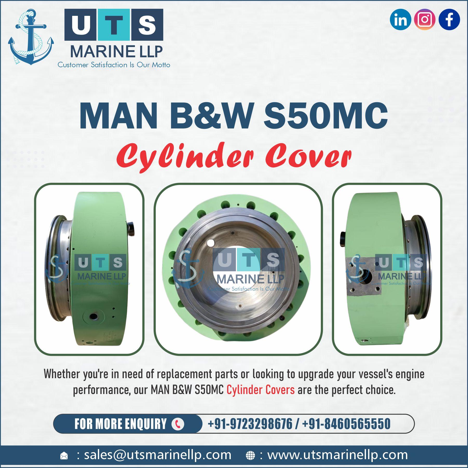 MAN B&W S50MC CYLINDER COVER