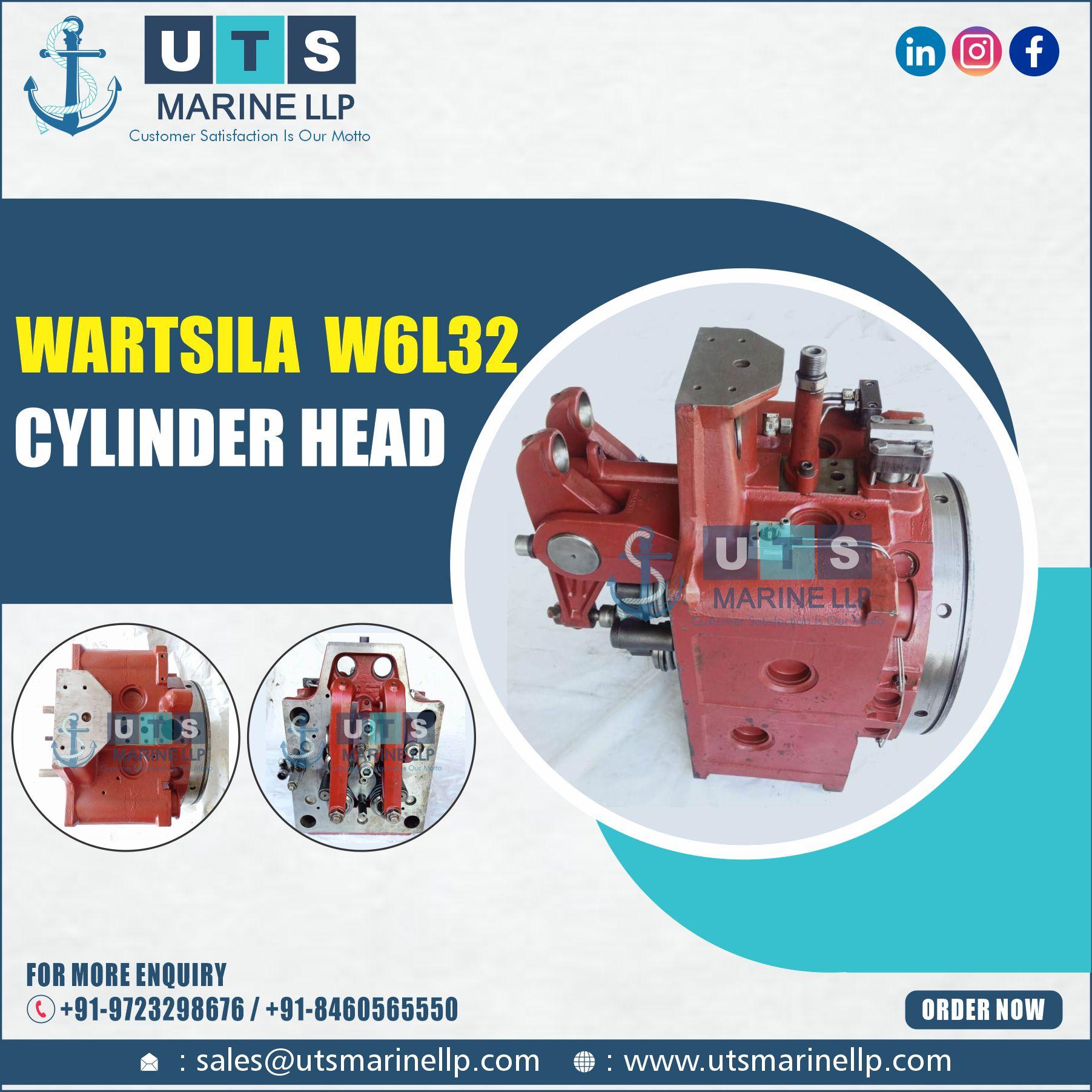 Wärtsilä W6L32 cylinder heads 